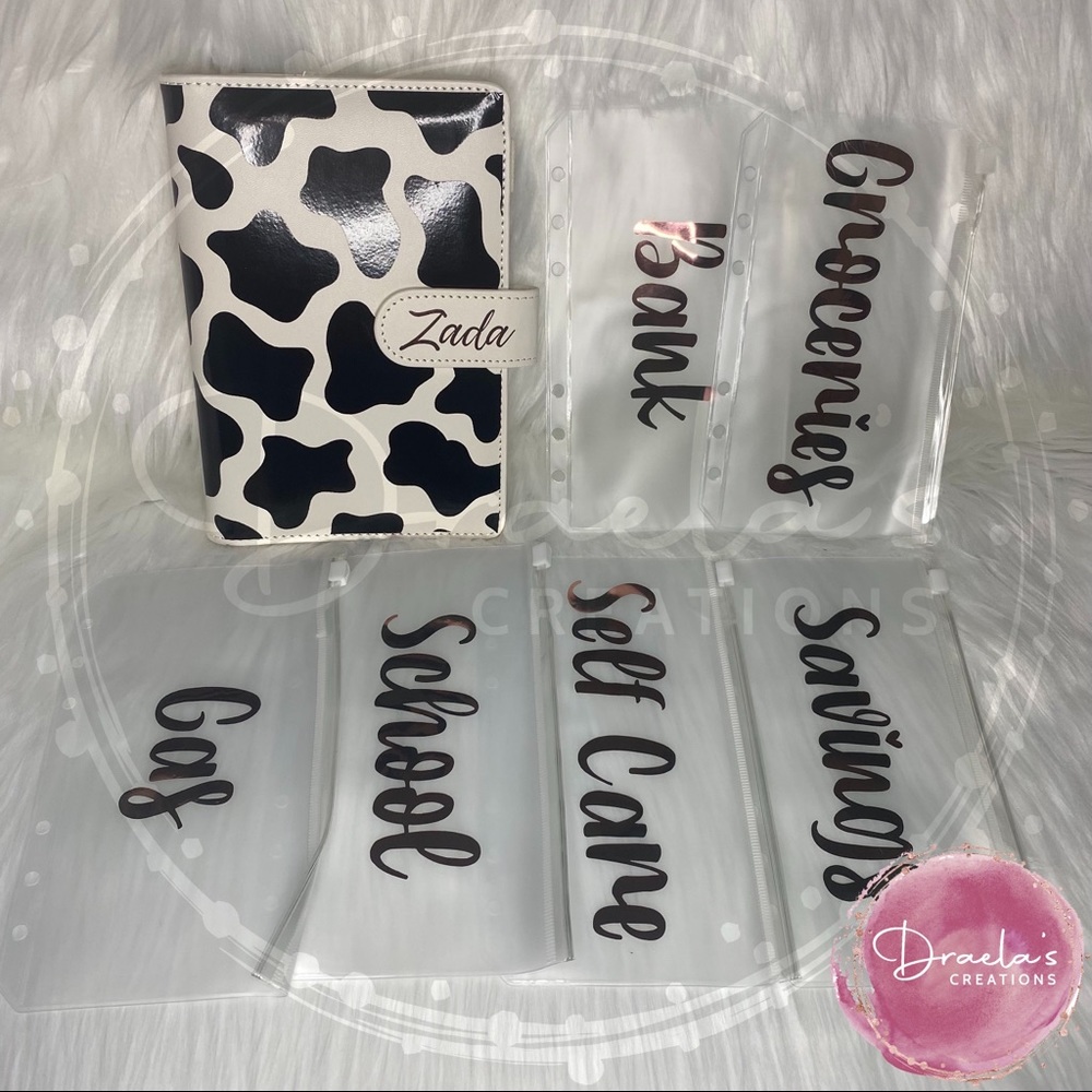 Personalized Cash Binder / Budget Book